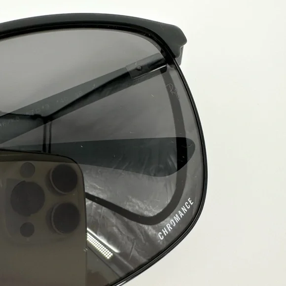 Ray Man RB3686 Polarized Chromance Black Sunglasses - Picture 13 of 15